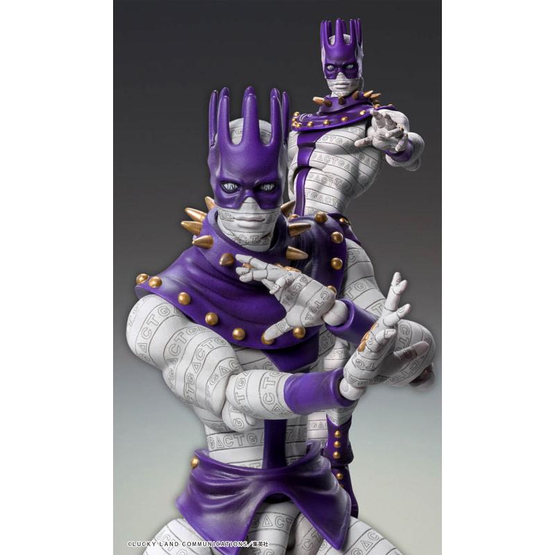 Super Action Statue JoJo 6 Stone Ocean White Snake Ws 160mm