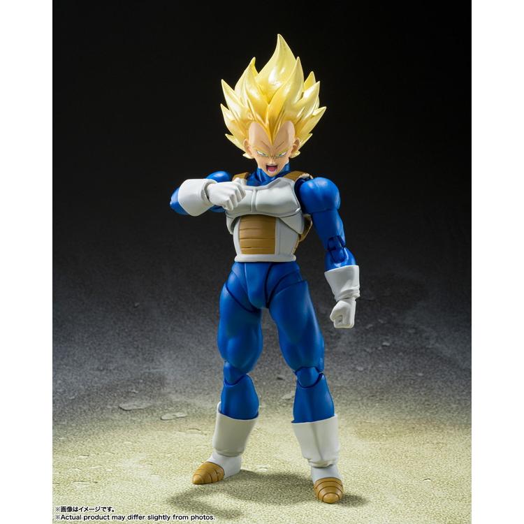 S.H.Figuarts Dragon Ball Z Awakening Super Saiyan Vegeta Action Figure Restock 2024.6