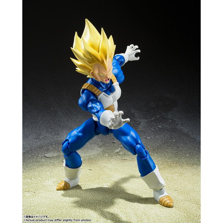 S.H.Figuarts Dragon Ball Z Awakening Super Saiyan Vegeta Action Figure Restock 2024.6