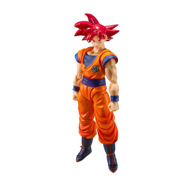 Bandai Spirits S.H. Figuarts Super Saiyan God Son Goku - The Saiyan God of Righteous Heart 2024.5