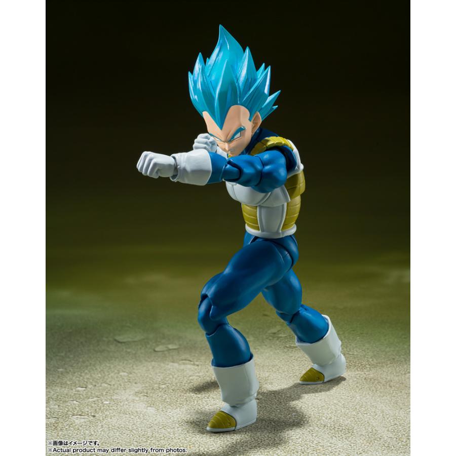 S.H. Figuarts Dragon Ball Super Saiyan God Vegeta Unwavering Pride Figure