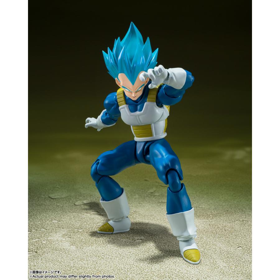 S.H. Figuarts Dragon Ball Super Saiyan God Vegeta Unwavering Pride Figure