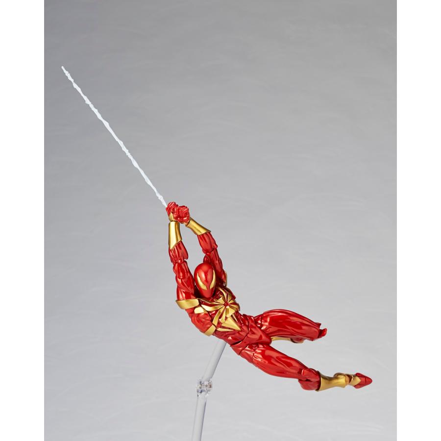 May 2024 PSL Revoltech Amazing Yamaguchi Iron Spider Red Limited Edition Kaiyodo 2024.5