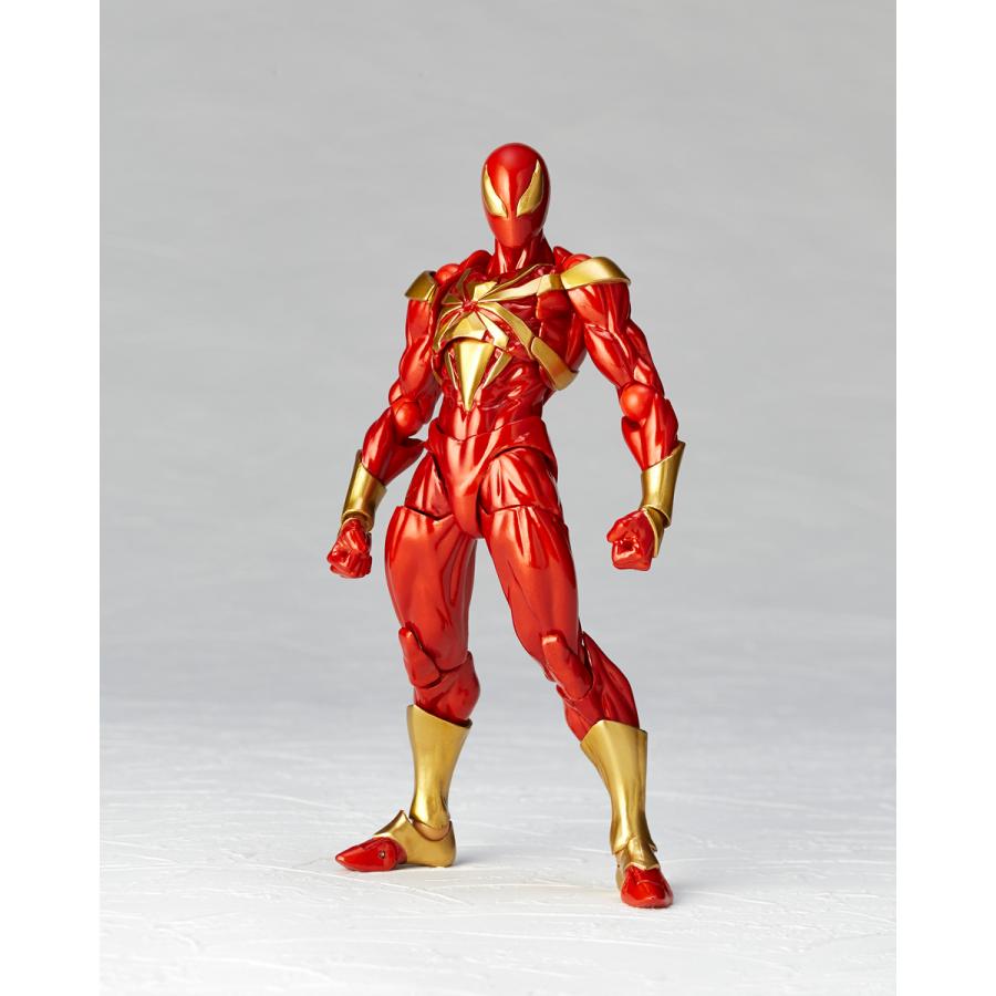 May 2024 PSL Revoltech Amazing Yamaguchi Iron Spider Red Limited Edition Kaiyodo 2024.5