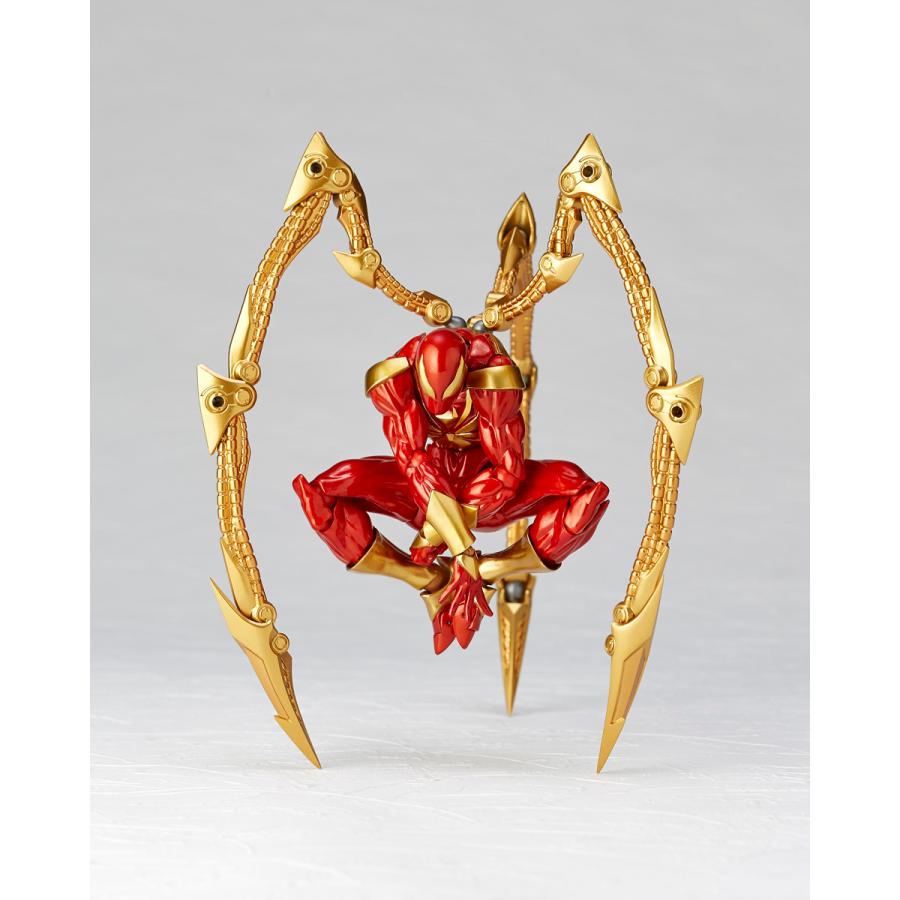 May 2024 PSL Revoltech Amazing Yamaguchi Iron Spider Red Limited Edition Kaiyodo 2024.5