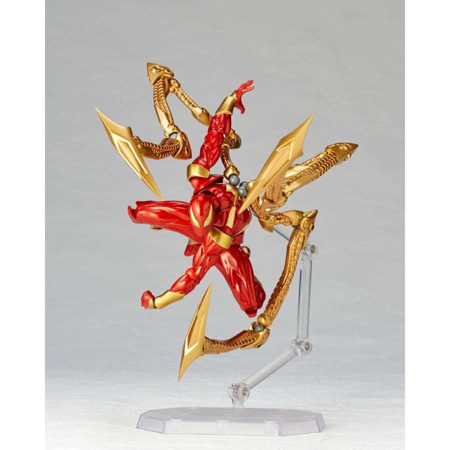 May 2024 PSL Revoltech Amazing Yamaguchi Iron Spider Red Limited Edition Kaiyodo 2024.5