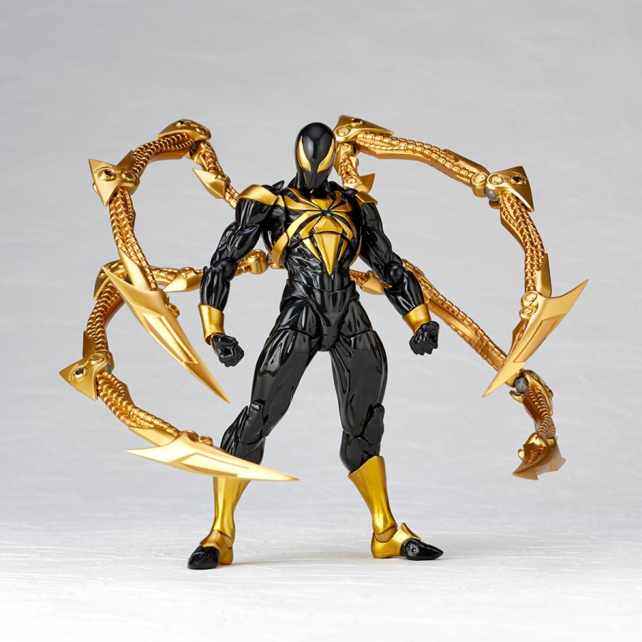 PSL May 2024 Kaiyodo Revoltech Amazing Yamaguchi Iron Spider Black Limited Japan 2024.5