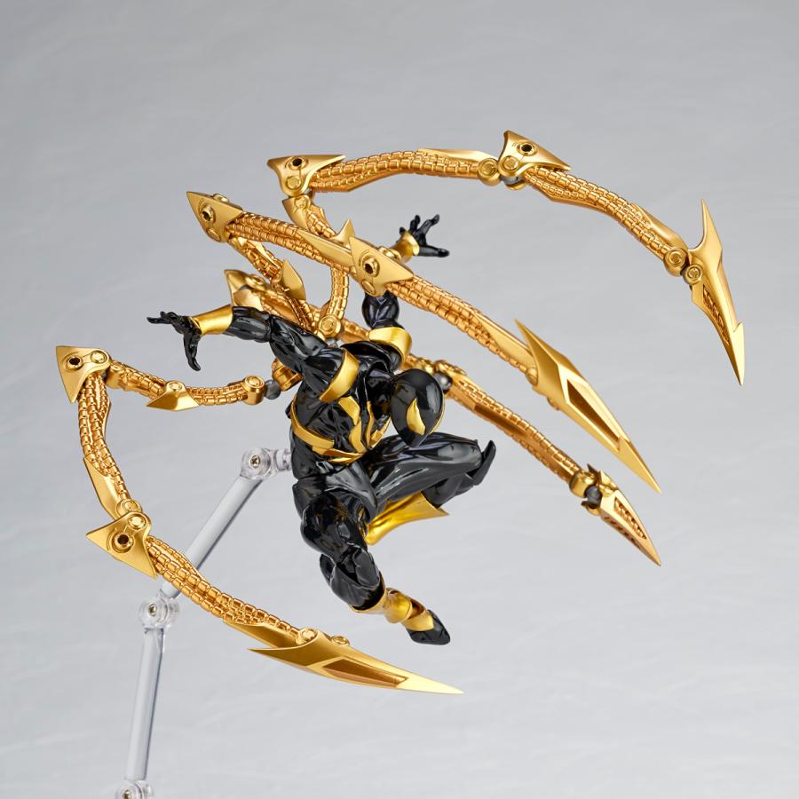 PSL May 2024 Kaiyodo Revoltech Amazing Yamaguchi Iron Spider Black Limited Japan 2024.5