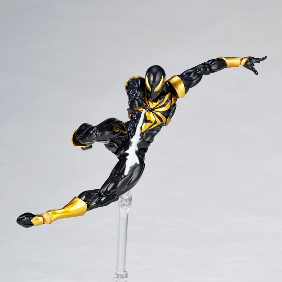 PSL May 2024 Kaiyodo Revoltech Amazing Yamaguchi Iron Spider Black Limited Japan 2024.5