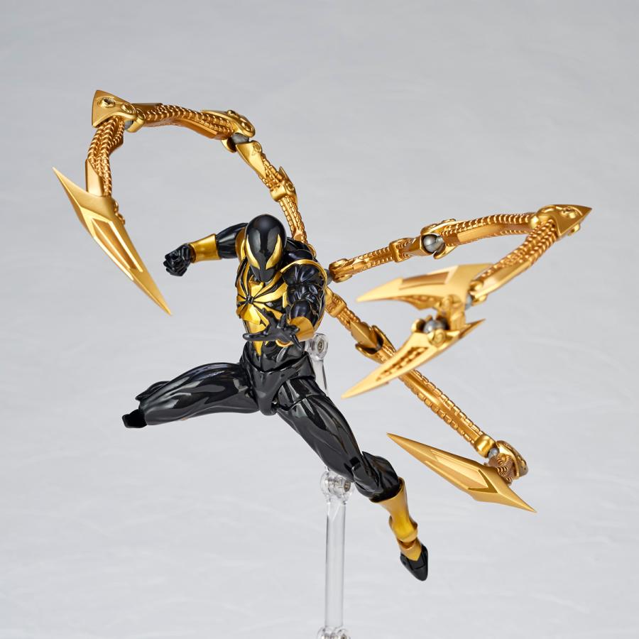 PSL May 2024 Kaiyodo Revoltech Amazing Yamaguchi Iron Spider Black Limited Japan 2024.5