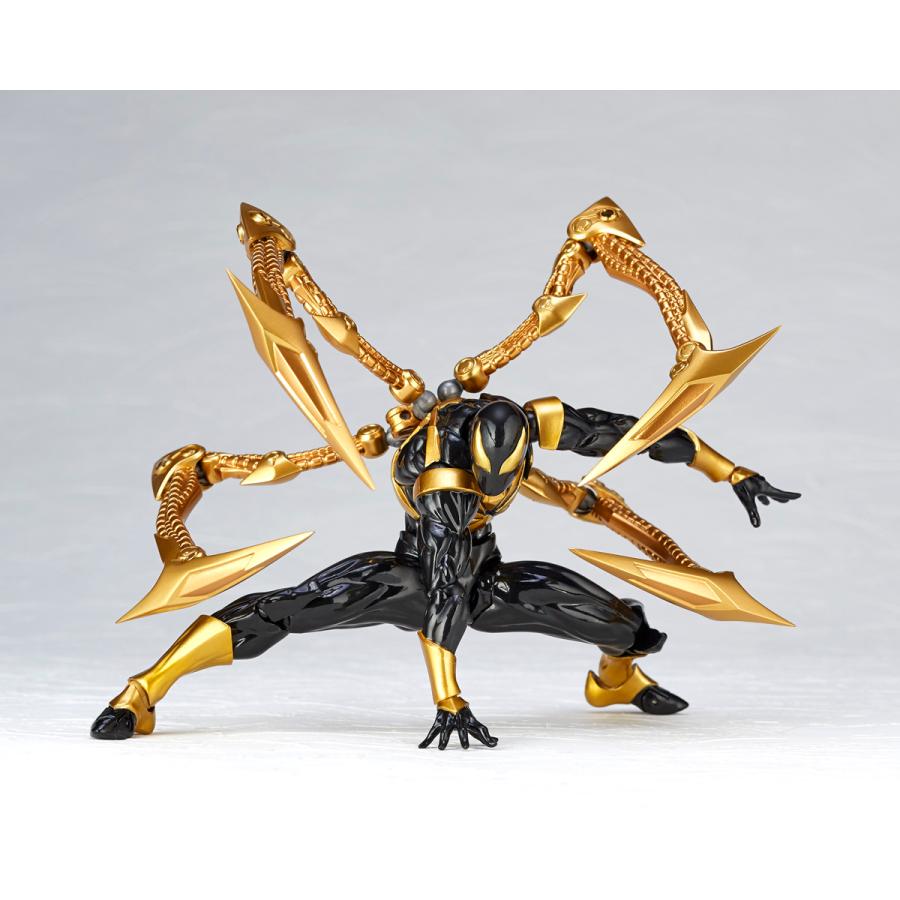 PSL May 2024 Kaiyodo Revoltech Amazing Yamaguchi Iron Spider Black Limited Japan 2024.5