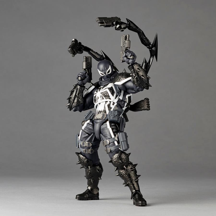 Revoltech Amazing Yamaguchi Agent Venom Action Figure Reissue