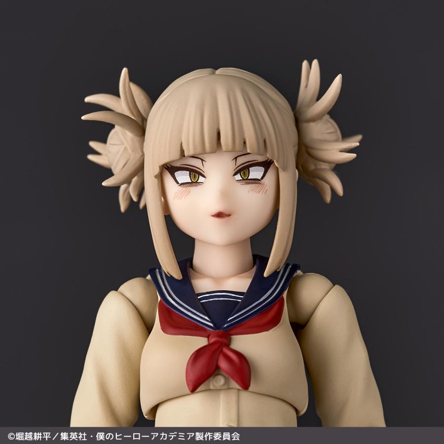 Kaiyodo Revoltech Himiko Toga Figure My Hero Academia Aug Presale w/ Bonus Parts