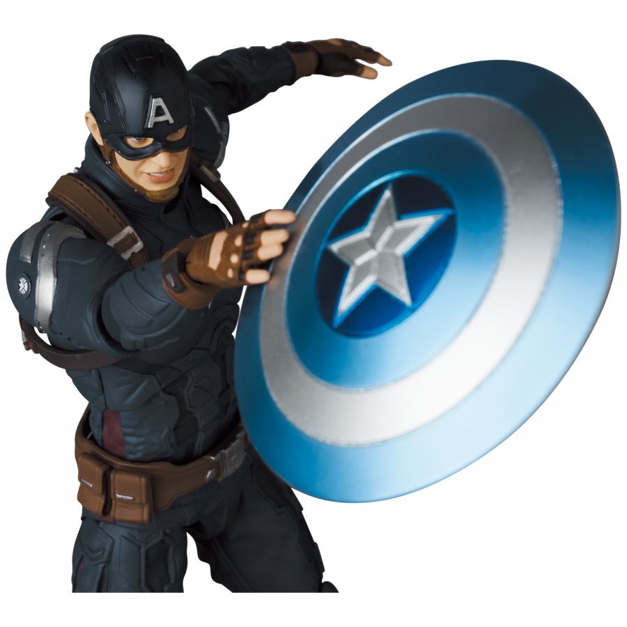 Medicom Toy MAFEX No.202 Stealth Suit CAPTAIN AMERICA Action Figure
