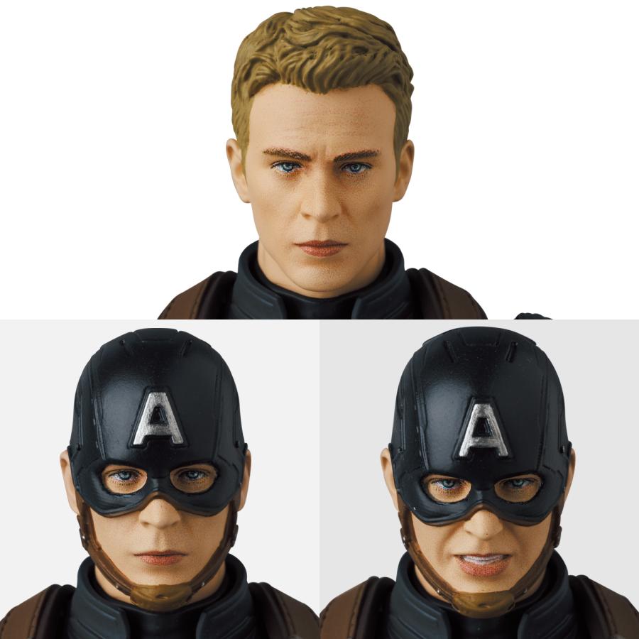 Medicom Toy MAFEX No.202 Stealth Suit CAPTAIN AMERICA Action Figure