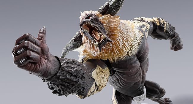 TAMASHII NATIONS S.H.MonsterArts Furious Rajang (Monster Hunter) Approx. 200mm