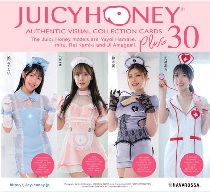 AVC Juicy Honey Collection Card PLUS #30 1BOX 16 Packs Sealed Unopened