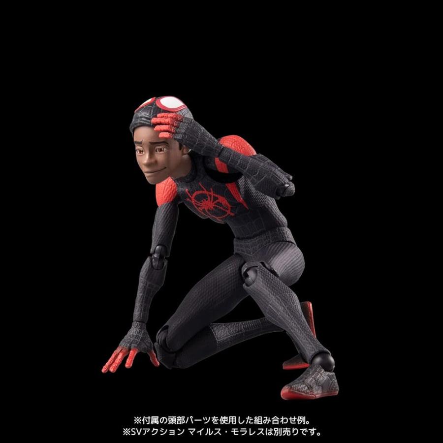 Spider-man Spider-verse Sv Action Miles Morales/spider-man Clear Edition Figure