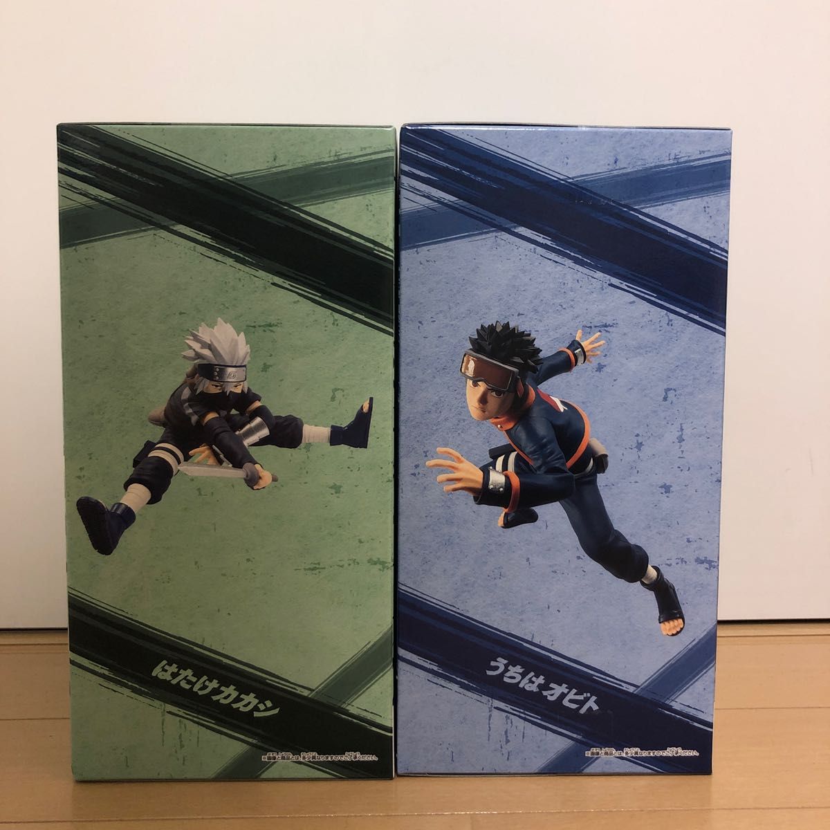 Naruto Shippuden Kakashi Hatake Obito Uchiha Figure Set Vibration Stars
