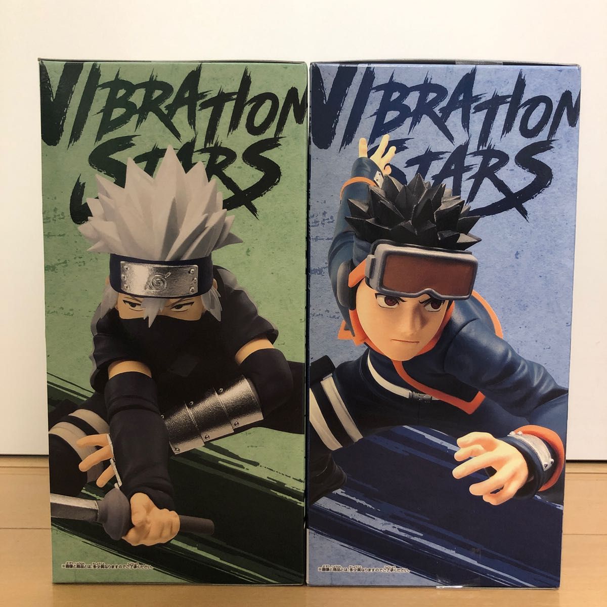 Naruto Shippuden Kakashi Hatake Obito Uchiha Figure Set Vibration Stars