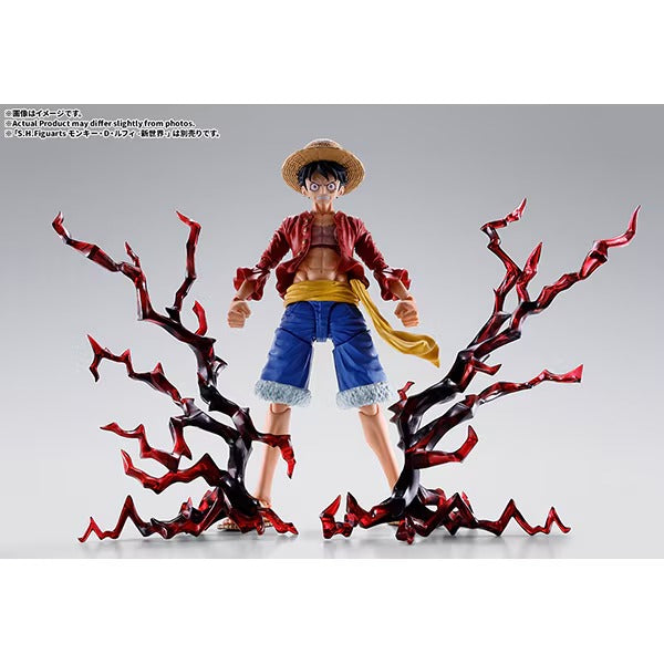 S.H.Figuarts ONE PIECE Monkey D. Luffy -New World- Optional Parts Set Bandai Apr 2027 Pre-Order