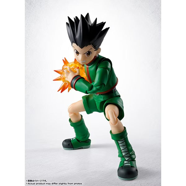 BANDAI SPIRITS S.H.Figuarts Gon Freecss Figure HUNTER × HUNTER from Japan