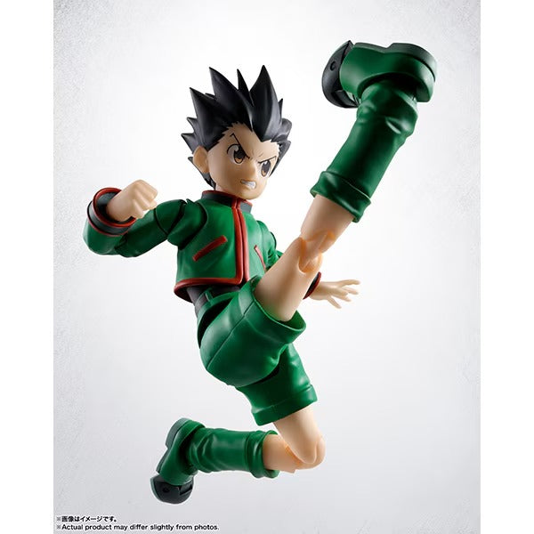 BANDAI SPIRITS S.H.Figuarts Gon Freecss Figure HUNTER × HUNTER from Japan