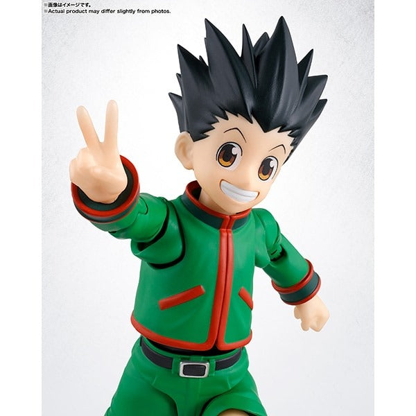 BANDAI SPIRITS S.H.Figuarts Gon Freecss Figure HUNTER × HUNTER from Japan