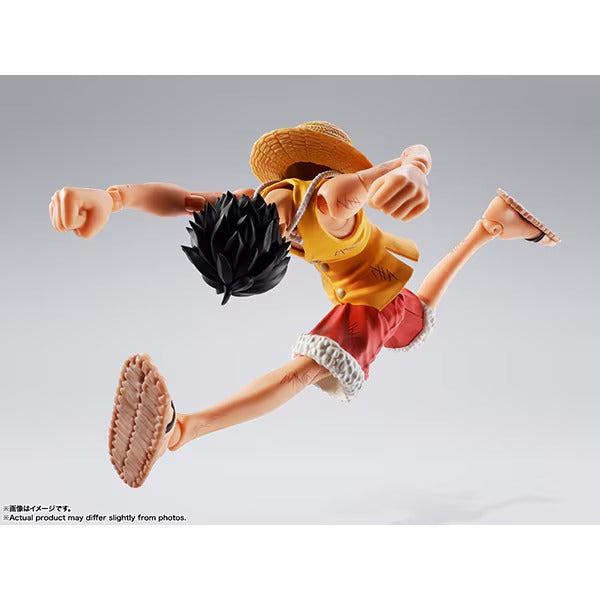 S.H.Figuarts Monkey D Luffy Marineford Battle ONE PIECE Figure BANDAI from Japan