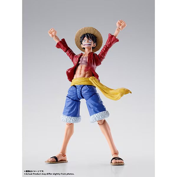 S.H.Figuarts ONE PIECE Monkey D. Luffy -New World- Action Figure Bandai Apr 2027 Pre-Order