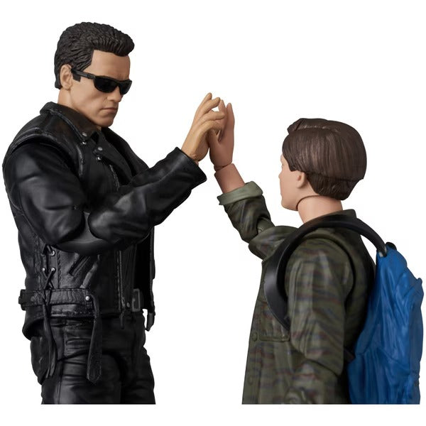 MEDICOM TOY MAFEX No.280 T-800 T2 Ver. & John Connor Terminator 2 Action Figures