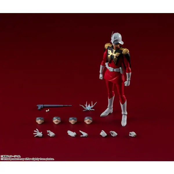 Bandai Spirits S.H.Figuarts Char Aznable Mobile Suit Gundam Action Figure JAPAN