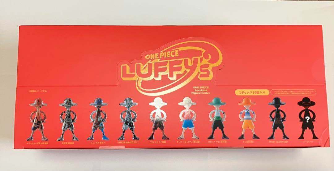 LUFFY's Adventure Memories Vol.1 One Piece Figure 1 Box = 10 Pieces From JPN