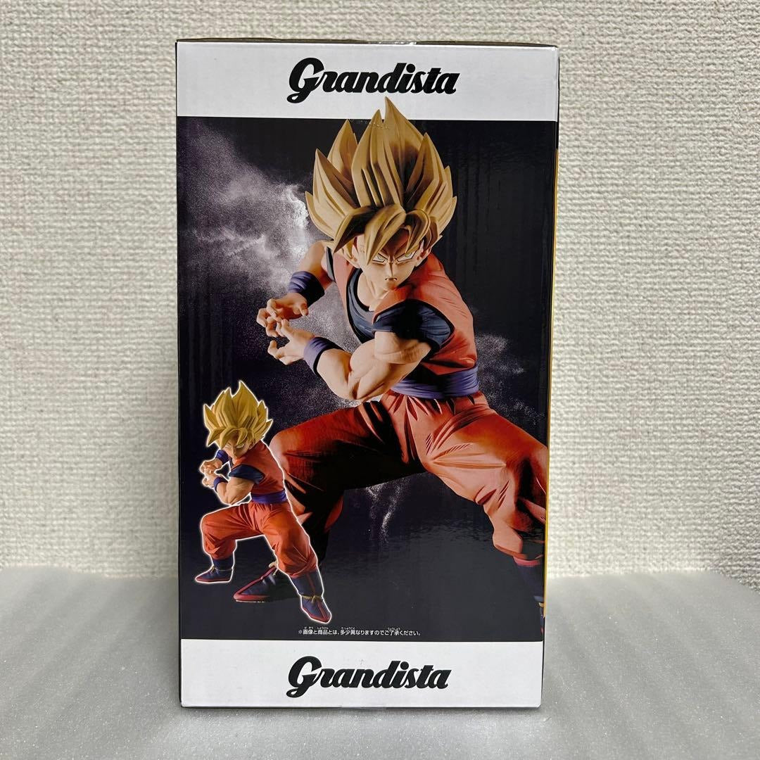 Dragon Ball Z figure Son Goku unopened Bandai Prize Grandista From Japan