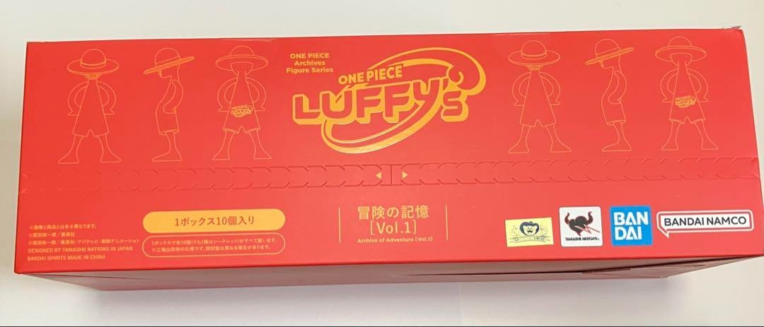 LUFFY's Adventure Memories Vol.1 One Piece Figure 1 Box = 10 Pieces From JPN