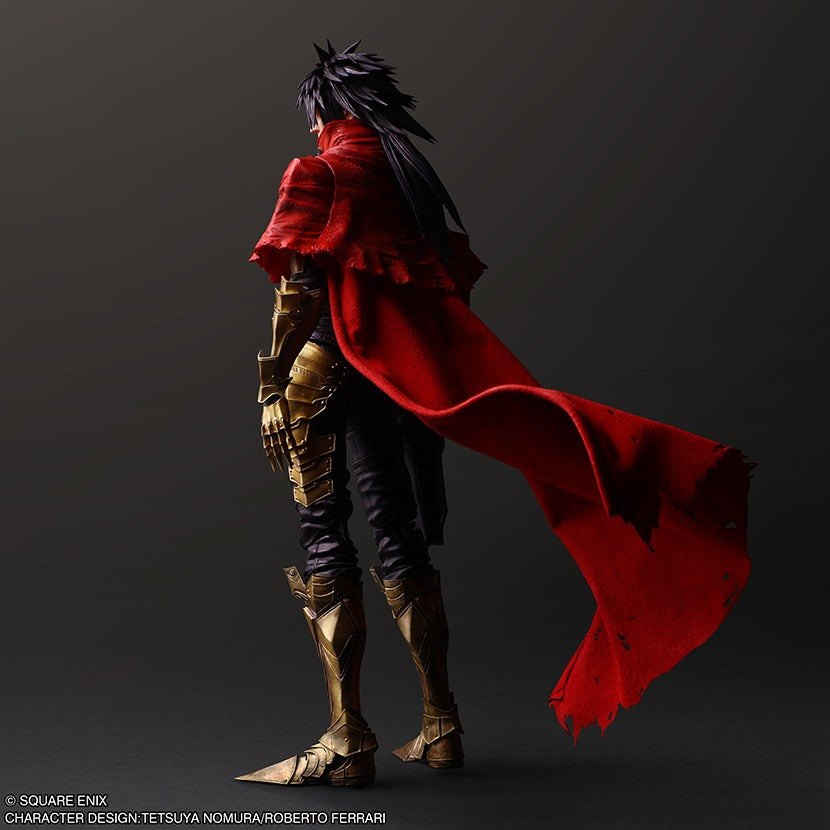 Final Fantasy VII Rebirth Play Arts Kai Vincent Valentine Figure Action Toy August 30, 2025
