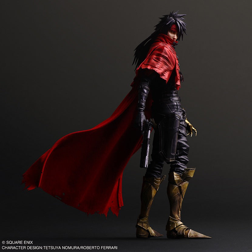 Final Fantasy VII Rebirth Play Arts Kai Vincent Valentine Figure Action Toy August 30, 2025