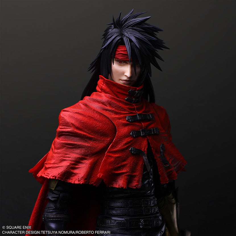 Final Fantasy VII Rebirth Play Arts Kai Vincent Valentine Figure Action Toy August 30, 2025