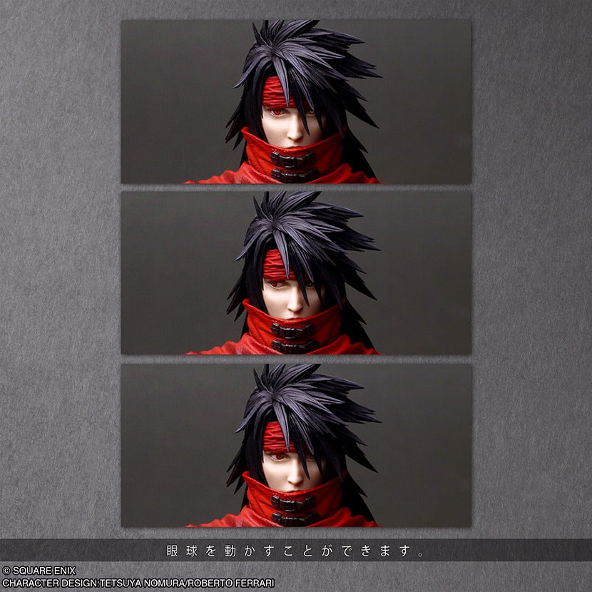 Final Fantasy VII Rebirth Play Arts Kai Vincent Valentine Figure Action Toy August 30, 2025