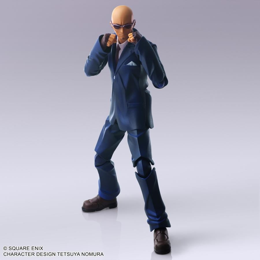 BRING ARTS Final Fantasy VII Rude by Square Enix Action Figure From JAPAN