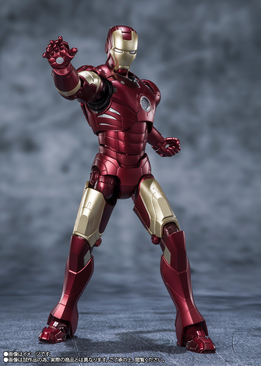 S.H.Figuarts Iron Man Mark 3 Standard Edition Action Figure Tamashii Nations