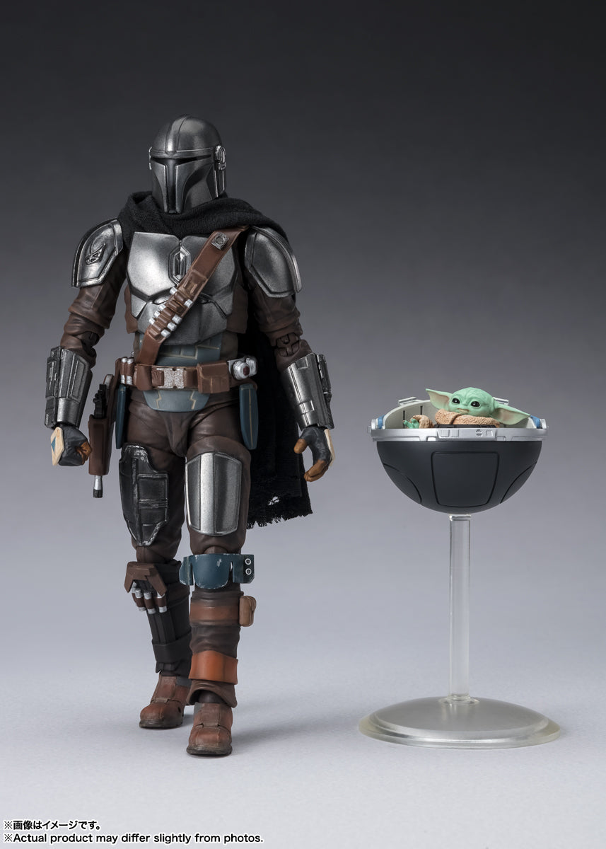 S.H.Figuarts STAR WARS: The Mandalorian & Glogoo approx. 150mm