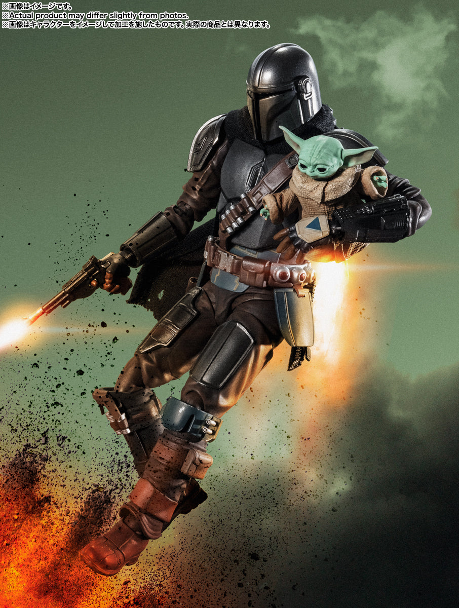 S.H.Figuarts STAR WARS: The Mandalorian & Glogoo approx. 150mm
