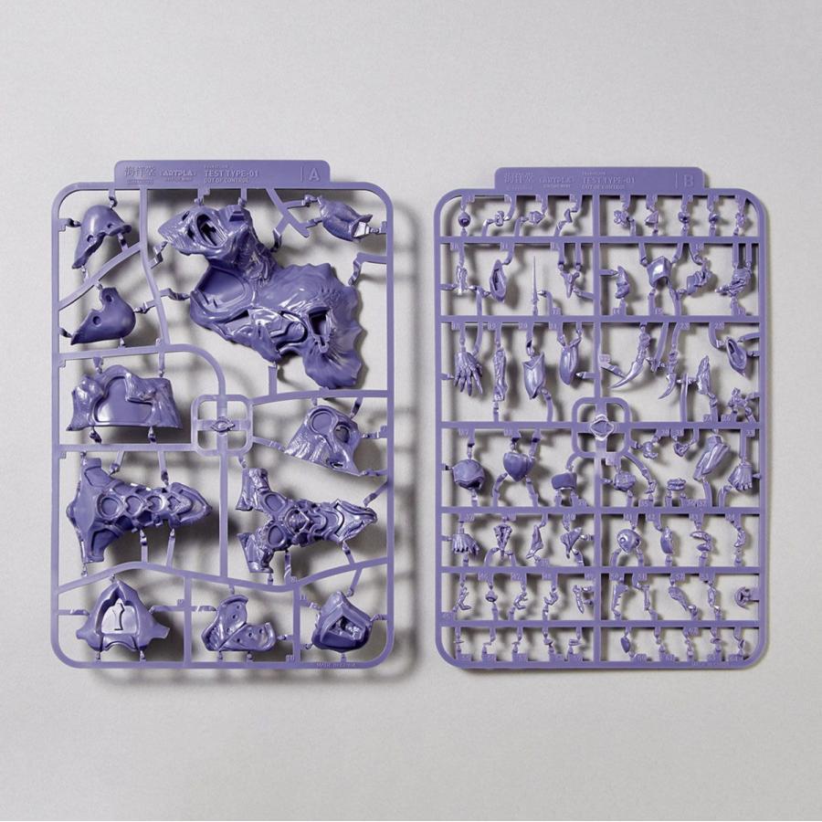 Kaiyodo ARTPLA SCULPTURE WORKS Evangelion Unit 01 Plastic Artpla