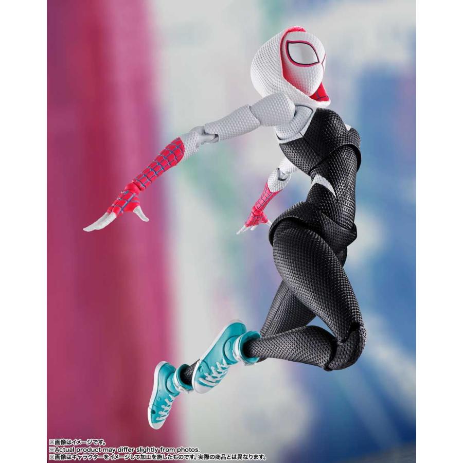 S.H.Figuarts Spider-Gwen Spider-Man Across Spider-Verse Bandai Reissue Figure