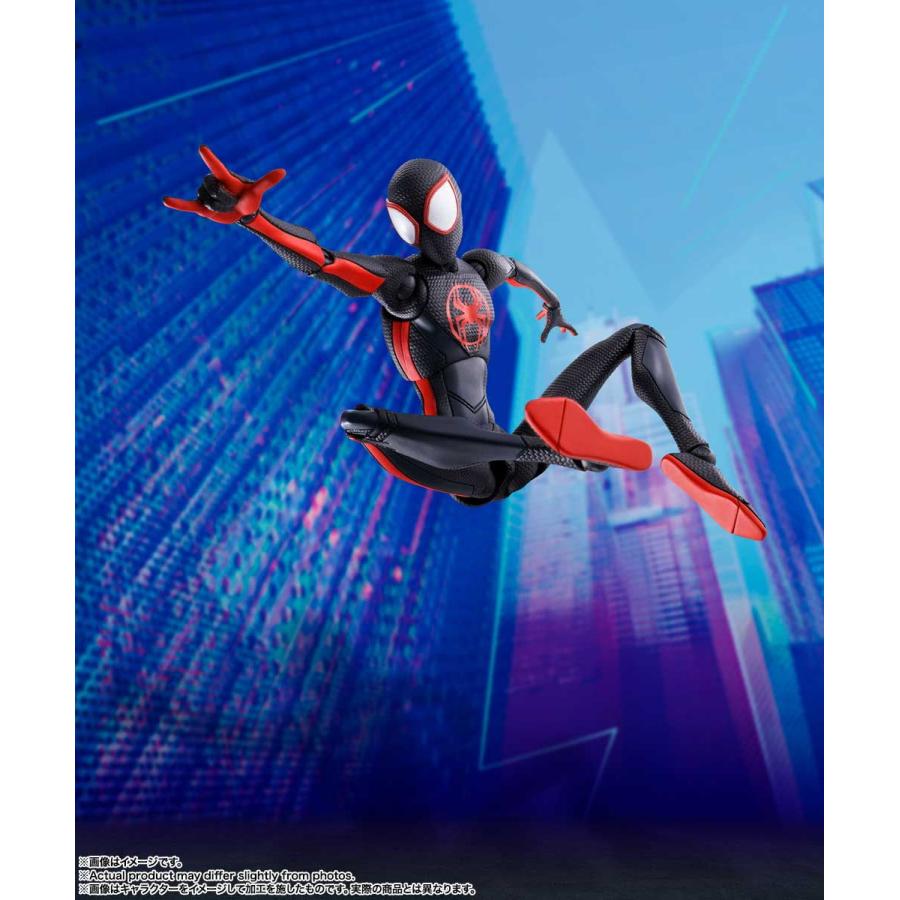 S.H. Figuarts Miles Morales Spider-Man Across Spider-Verse Figure Bandai Reissue