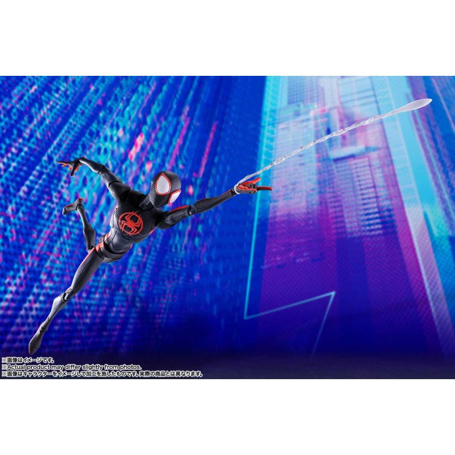 S.H. Figuarts Miles Morales Spider-Man Across Spider-Verse Figure Bandai Reissue