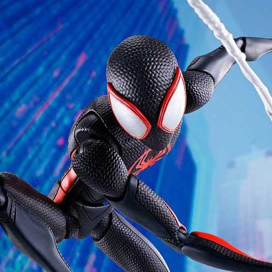 S.H. Figuarts Miles Morales Spider-Man Across Spider-Verse Figure Bandai Reissue