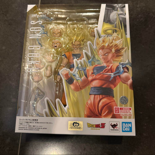 S.H.Figuarts Super Saiyan 2 Son Goku Fully Articulated Figure Japan Authentic