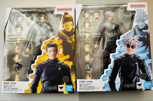 Jujutsu Kaisen S.H.Figuarts Satoru Gojo & Geto Suguru -Curse Technical School- Action Figure Set (April 2025 Release)